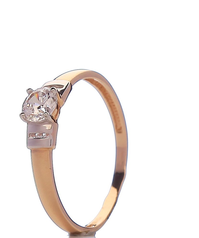 Zelta gredzens ar cirkonijiem - Zelta Gredzeni - Goldinga