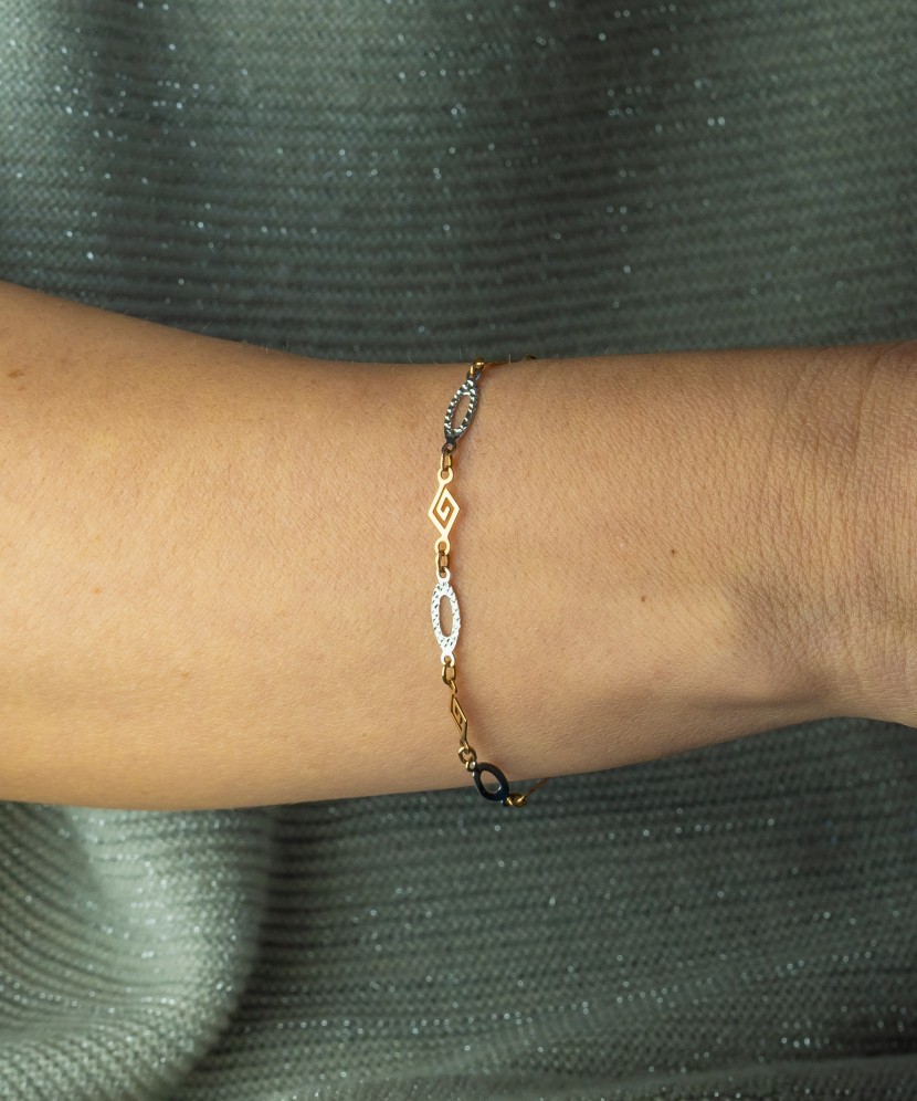 Auksinė apyrankė 000138700280  - Goldinga