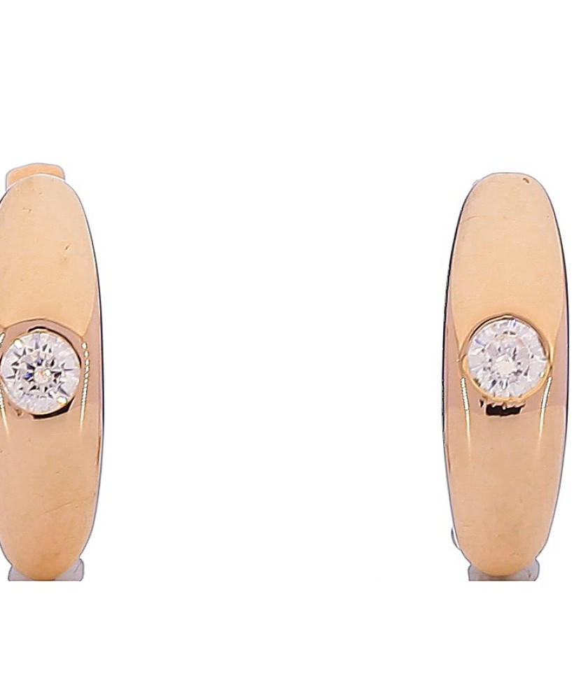 Zelta auskari ar cirkoniju - Zelta Auskari - Goldinga