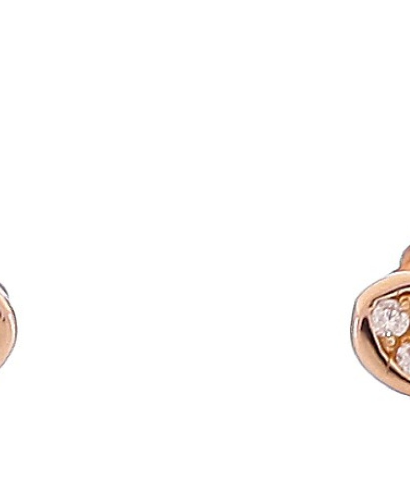 Zelta auskari ar cirkonijiem "Sirsniņas" - Zelta Auskari - Goldinga