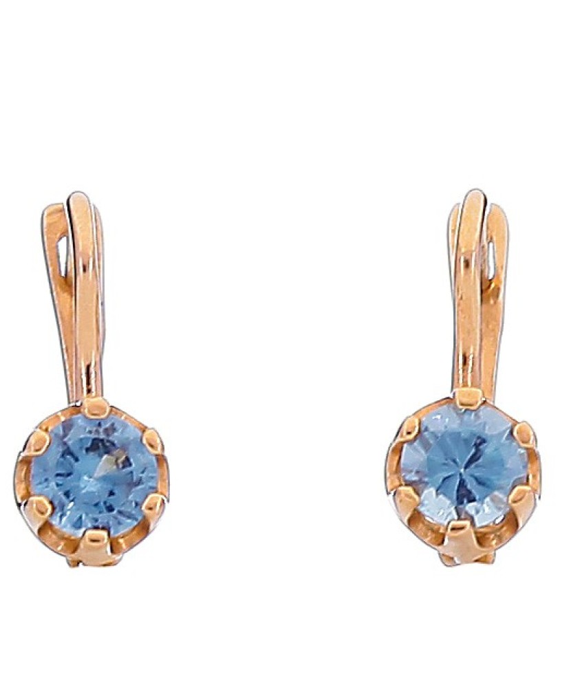 Zelta auskari ar cirkonijiem - Zelta Auskari - Goldinga