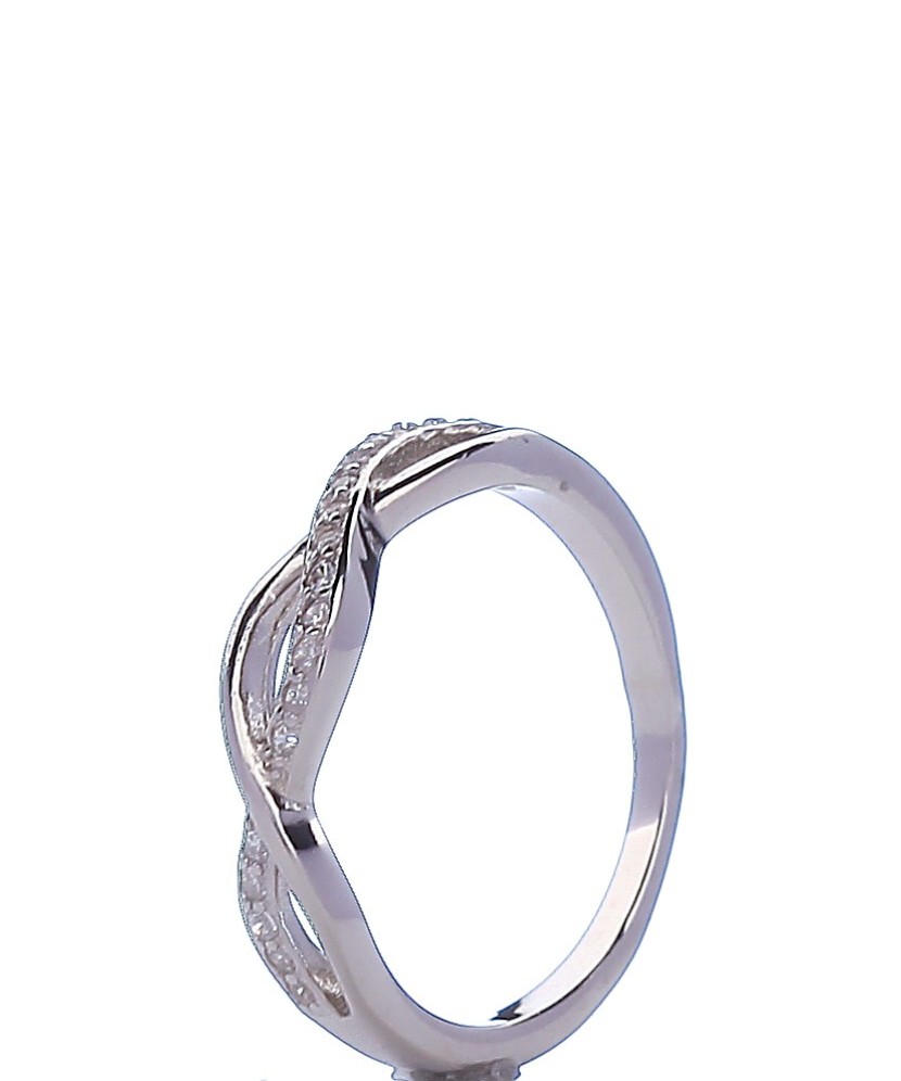 Sudraba gredzens ar cirkonijiem - Sidabriniai žiedai - Goldinga