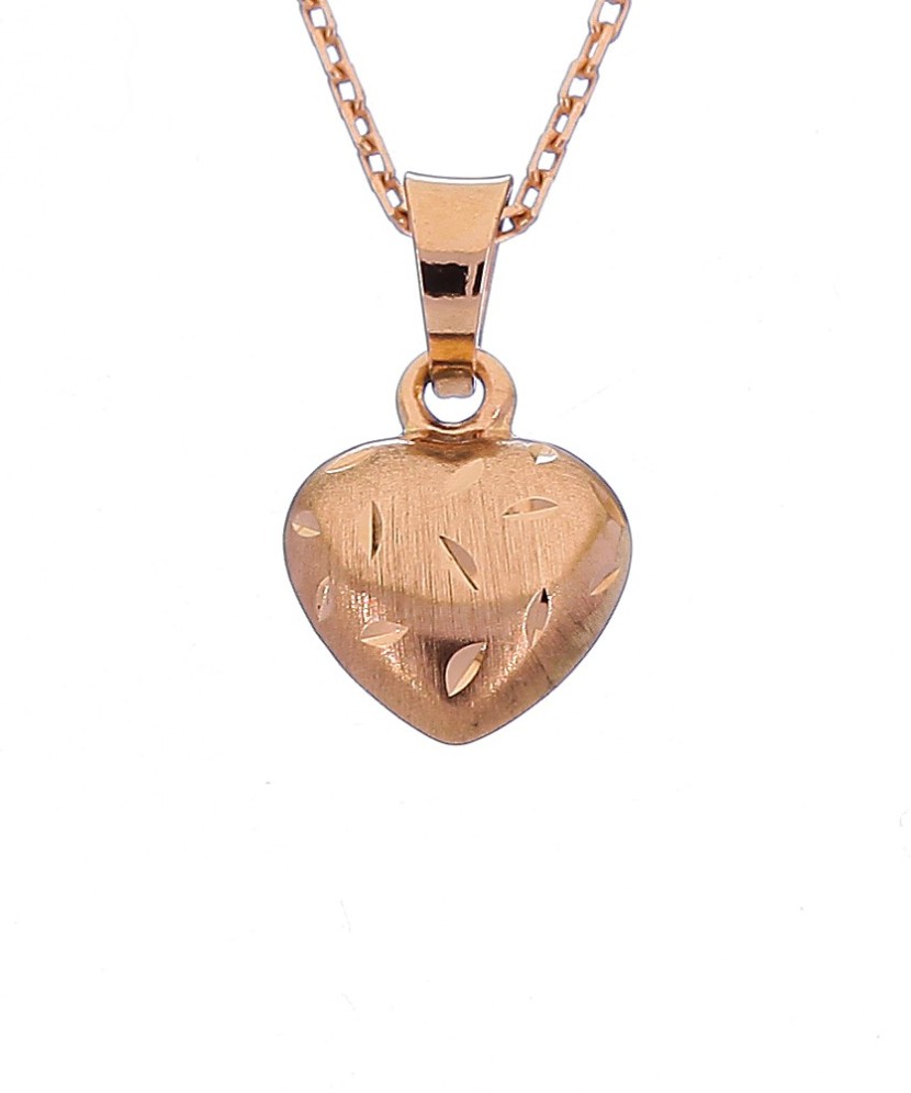 Auksinis pakabukas "Širdelė" - Auksiniai pakabukai - Goldinga