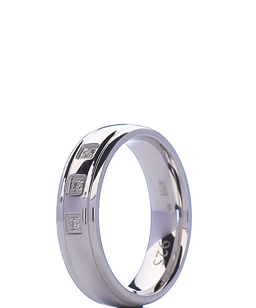 Sudraba gredzens ar cirkonijiem - Sidabriniai žiedai - Goldinga