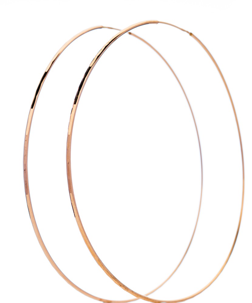 Zelta auskaru komplekti, 70 mm - Zelta Auskari - Goldinga