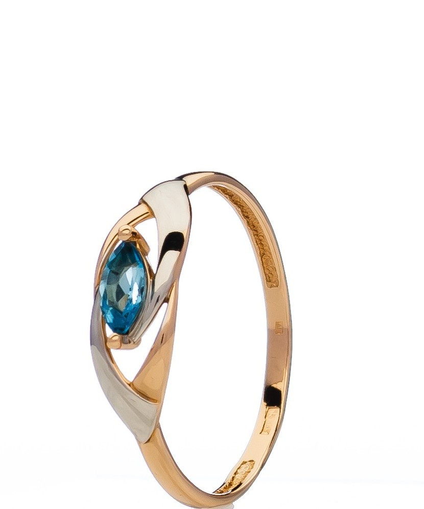 Zelta gredzens ar topāzu - Zelta Gredzeni - Goldinga