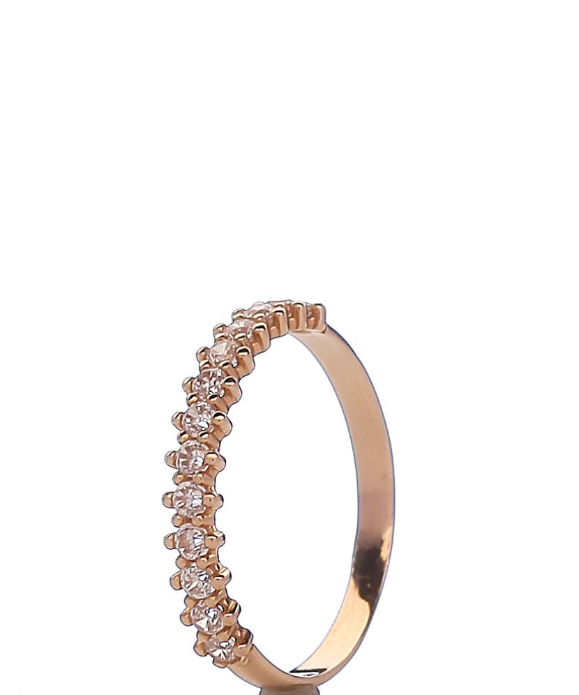 Zelta gredzens ar cirkonijiem - Zelta Gredzeni - Goldinga