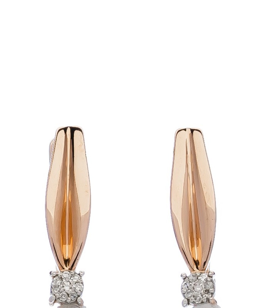 Zelta auskari ar dimantiem - Zelta Auskari - Goldinga