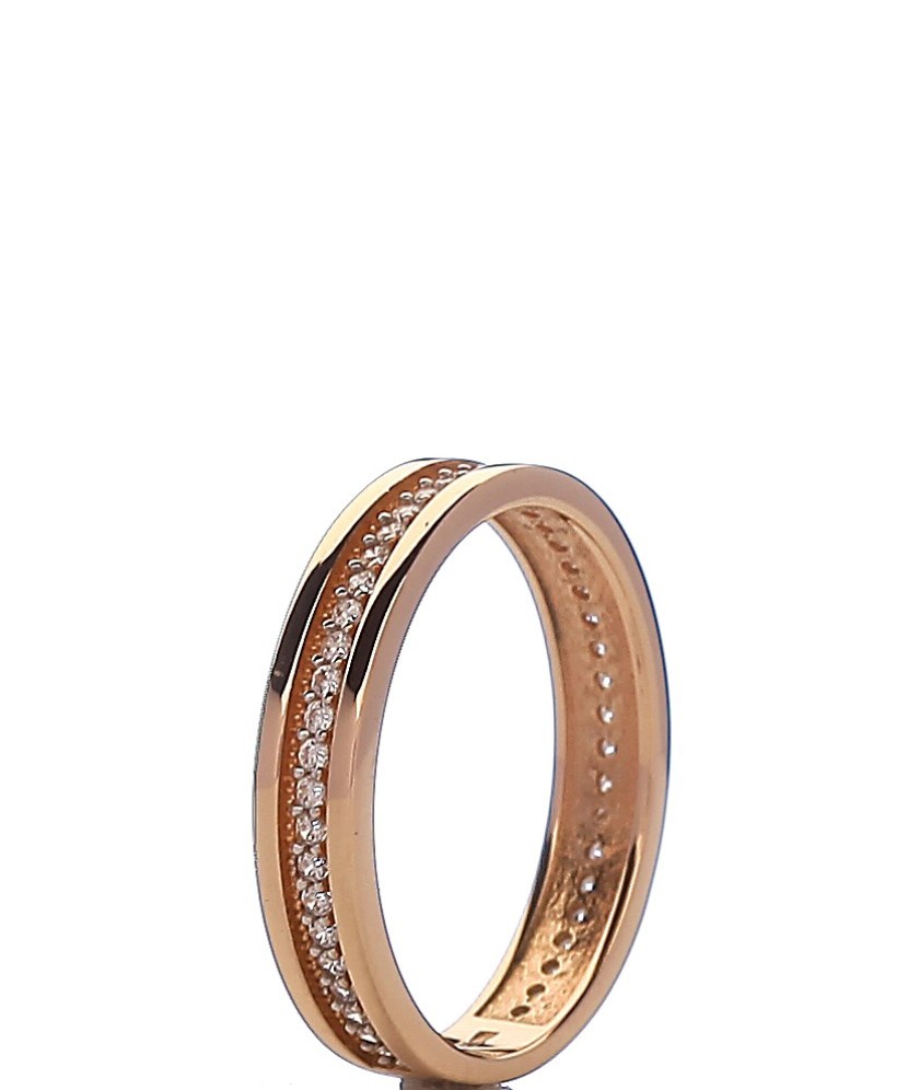 Zelta gredzens ar cirkonijiem - Zelta Gredzeni - Goldinga