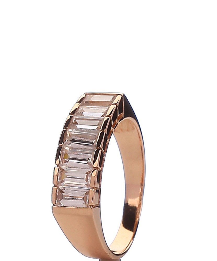 Zelta gredzens ar cirkonijiem - Zelta Gredzeni - Goldinga