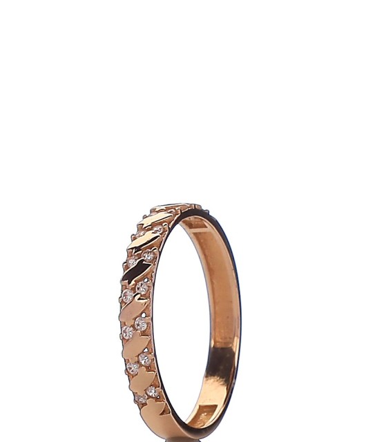 Zelta gredzens ar cirkonijiem - Zelta Gredzeni - Goldinga