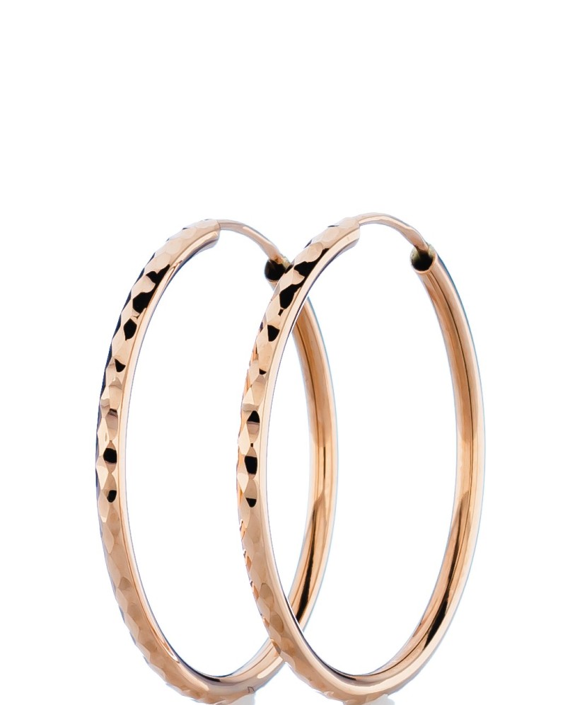 Zelta auskari, 30 mm - Zelta Auskari - Goldinga