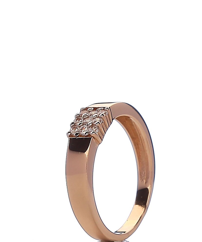 Zelta gredzens ar cirkonijiem - Zelta Gredzeni - Goldinga