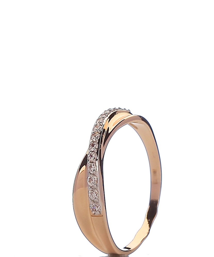 Zelta gredzens ar cirkonijiem - Zelta Gredzeni - Goldinga