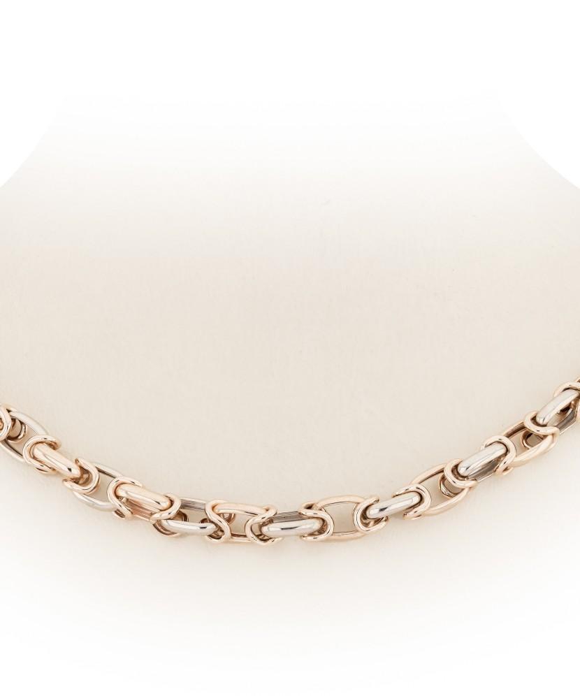 Zelta ķēdīte "Byzantine", 6,7 mm - Zelta ķēdītes - Goldinga