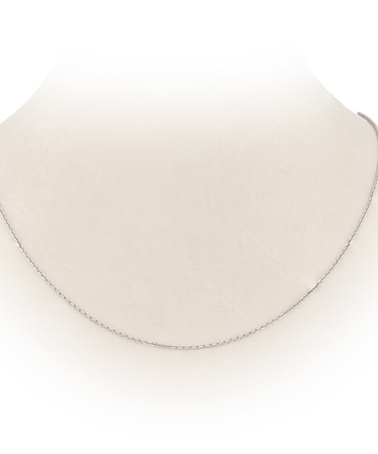 Baltā zelta ķēdīte "Anchor", 1,2 mm - Zelta ķēdītes - Goldinga