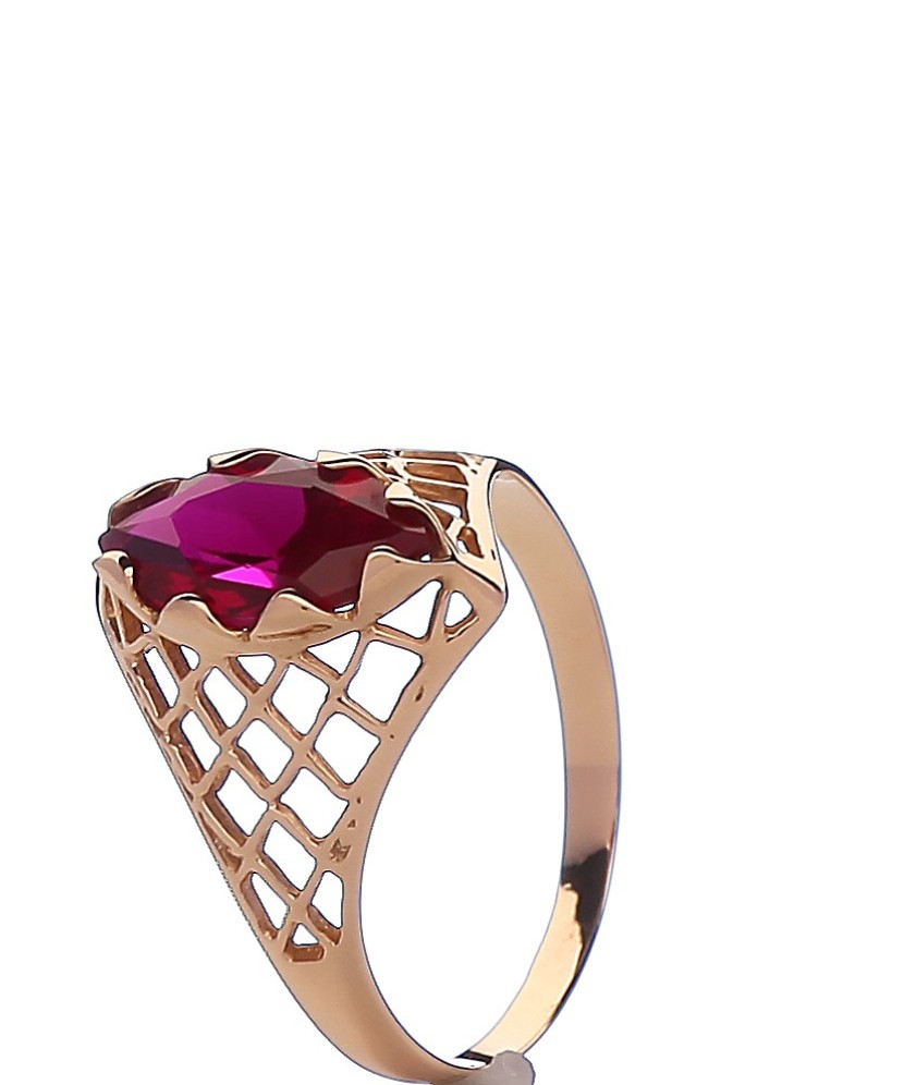 Zelta gredzens ar cirkonijiem - Zelta Gredzeni - Goldinga