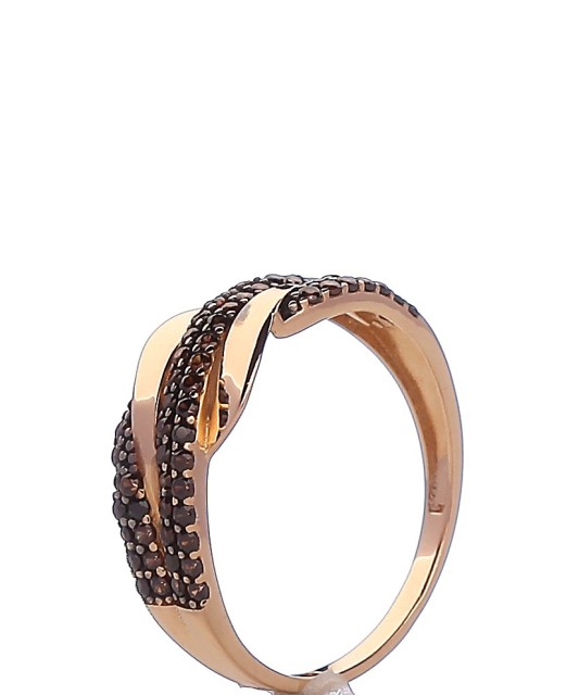 Zelta gredzens ar cirkonijiem - Zelta Gredzeni - Goldinga