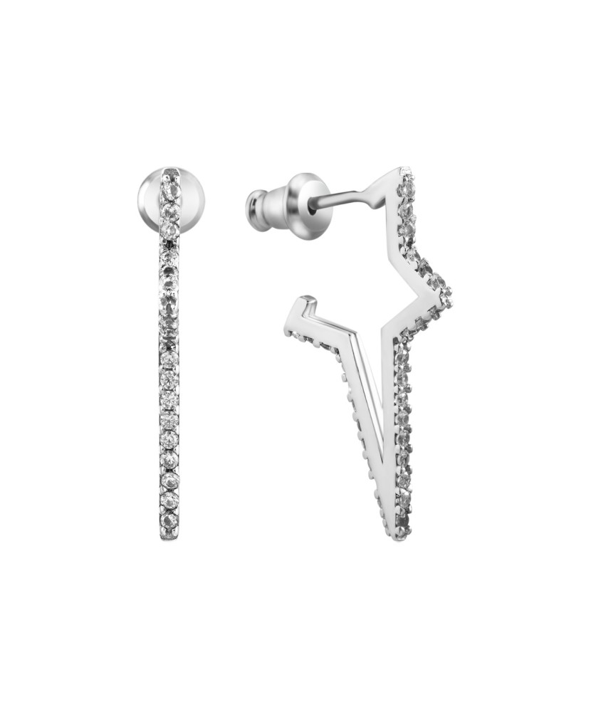 Sidabriniai auskarai su cirkoniais - Sidabriniai auskarai - Goldinga