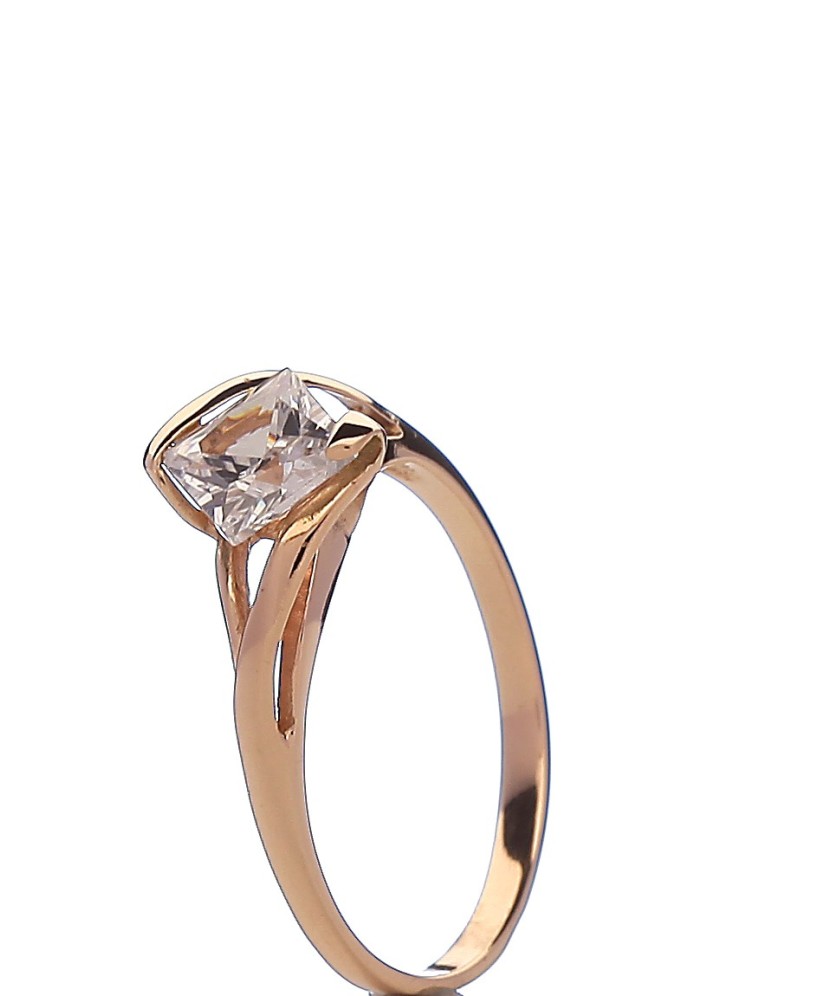 Zelta gredzens ar cirkoniju - Zelta Gredzeni - Goldinga