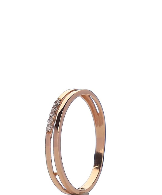 Zelta gredzens ar cirkonijiem - Zelta Gredzeni - Goldinga