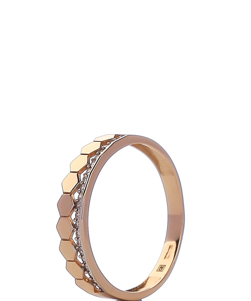 Zelta gredzens ar cirkonijiem - Zelta Gredzeni - Goldinga