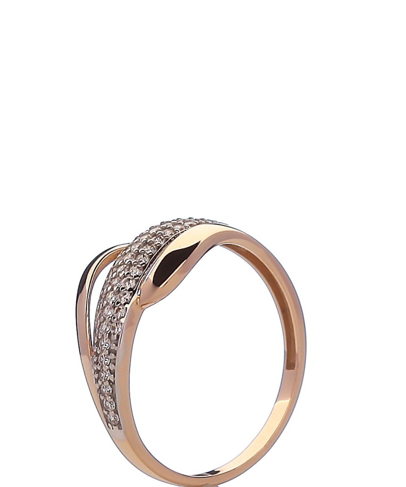 Zelta gredzens ar cirkonijiem - Zelta Gredzeni - Goldinga