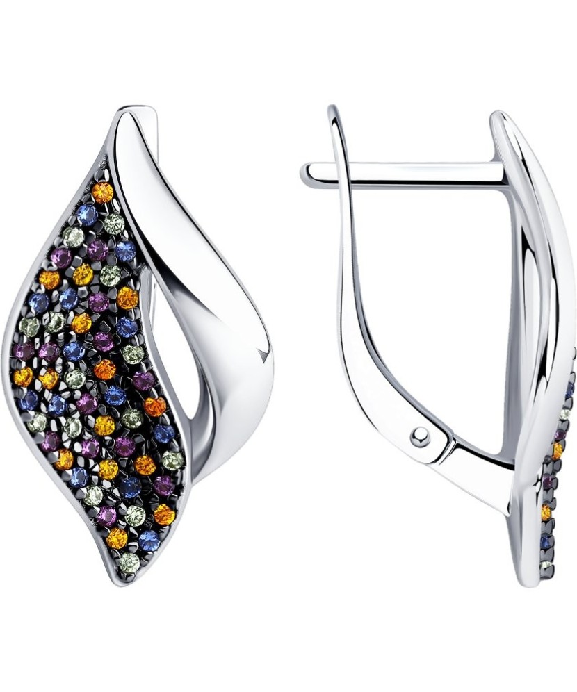 Sudraba auskari ar cirkonijiem - Sudraba Auskari - Goldinga