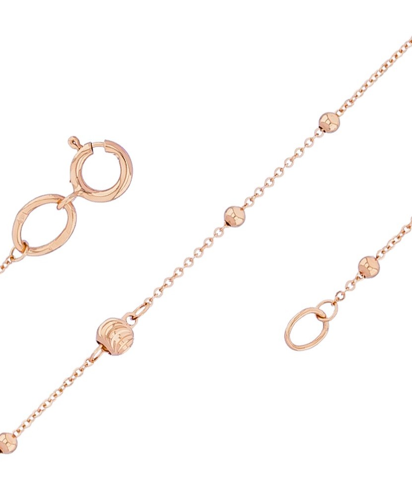 Zelta ķēdīte ar bumbiņām - Zelta ķēdītes - Goldinga