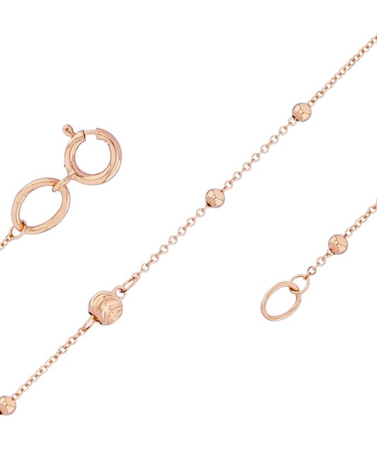 Zelta ķēdīte ar bumbiņām - Zelta ķēdītes - Goldinga