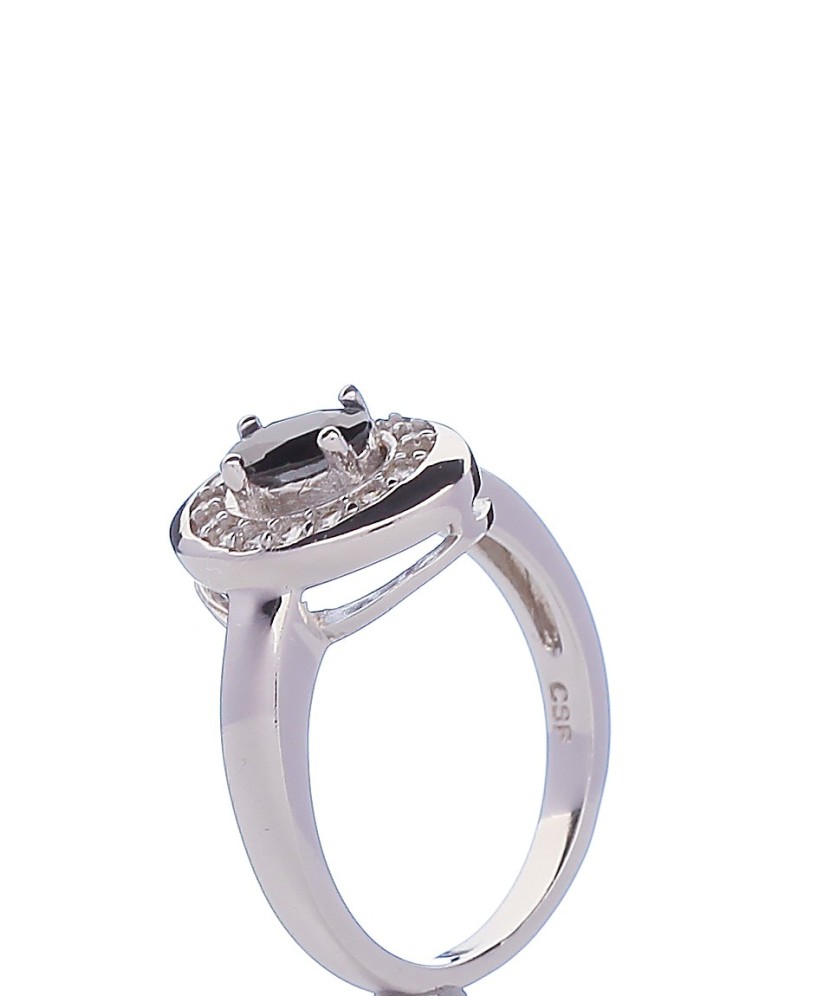 Sudraba gredzens ar cirkonijiem - Sidabriniai žiedai - Goldinga