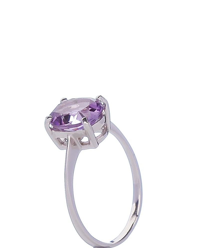 Sidabrinis žiedas su cirkoniais - Sidabriniai žiedai - Goldinga