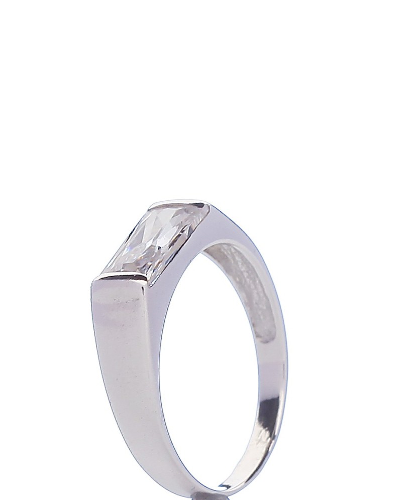 Sudraba gredzens ar cirkoniju - Sidabriniai žiedai - Goldinga