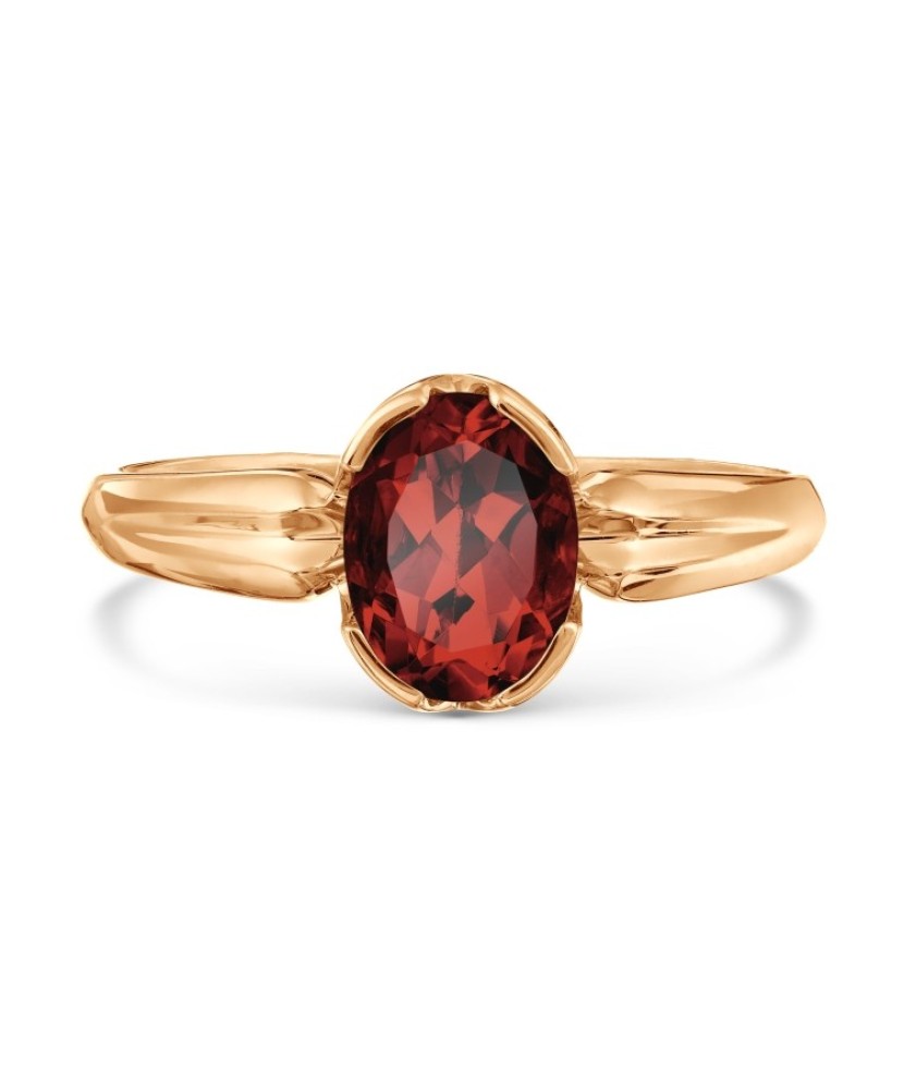 Zelta gredzens ar granātu - Zelta Gredzeni - Goldinga