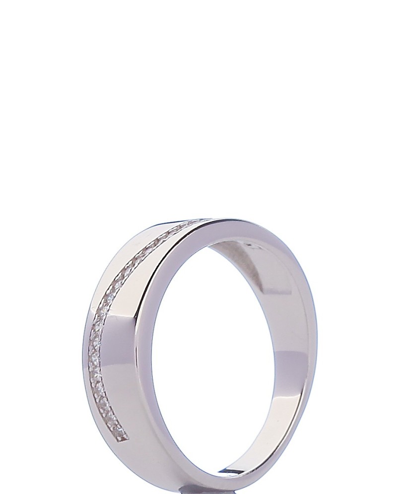 Sudraba gredzens ar cirkonijiem - Sidabriniai žiedai - Goldinga