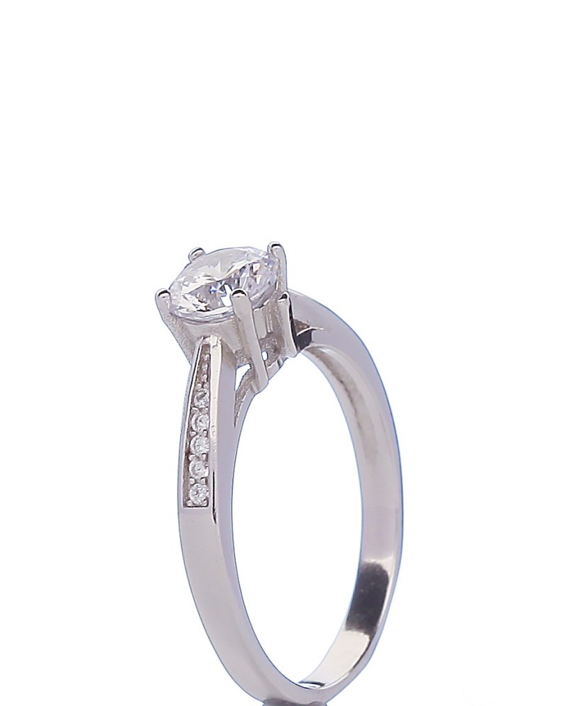 Sudraba gredzens ar cirkonijiem - Sidabriniai žiedai - Goldinga