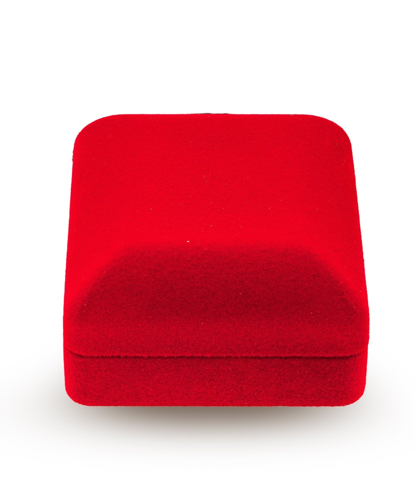 Taisnstūrveida kaste, sarkana - Kastes (rotaslietām) - Goldinga