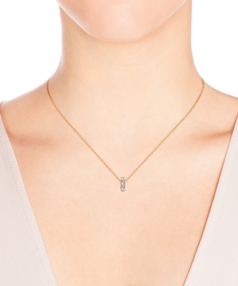 Zelta piekariņš ar cirkonijiem - Zelta Kuloni - Goldinga