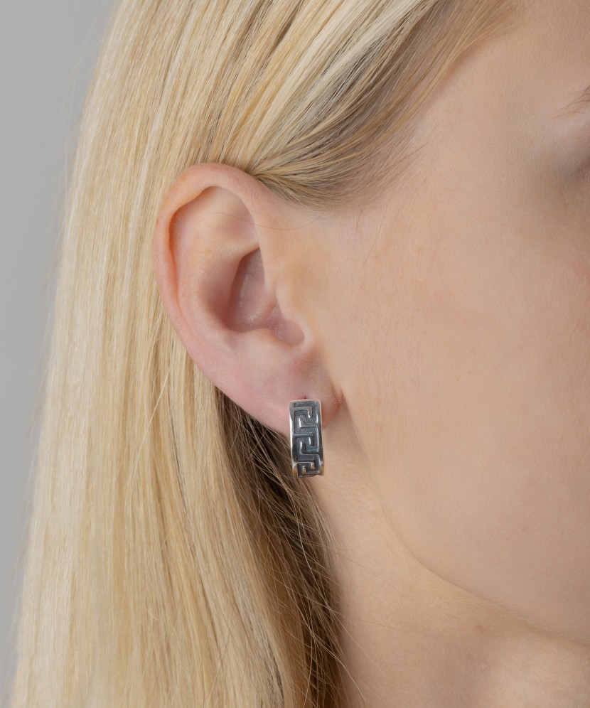 Серьги из серебра