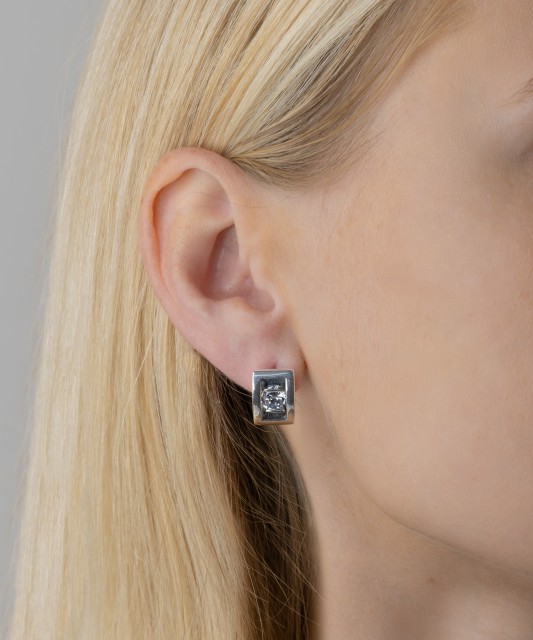 Sudraba auskari ar cirkoniju - Sudraba Auskari - Goldinga