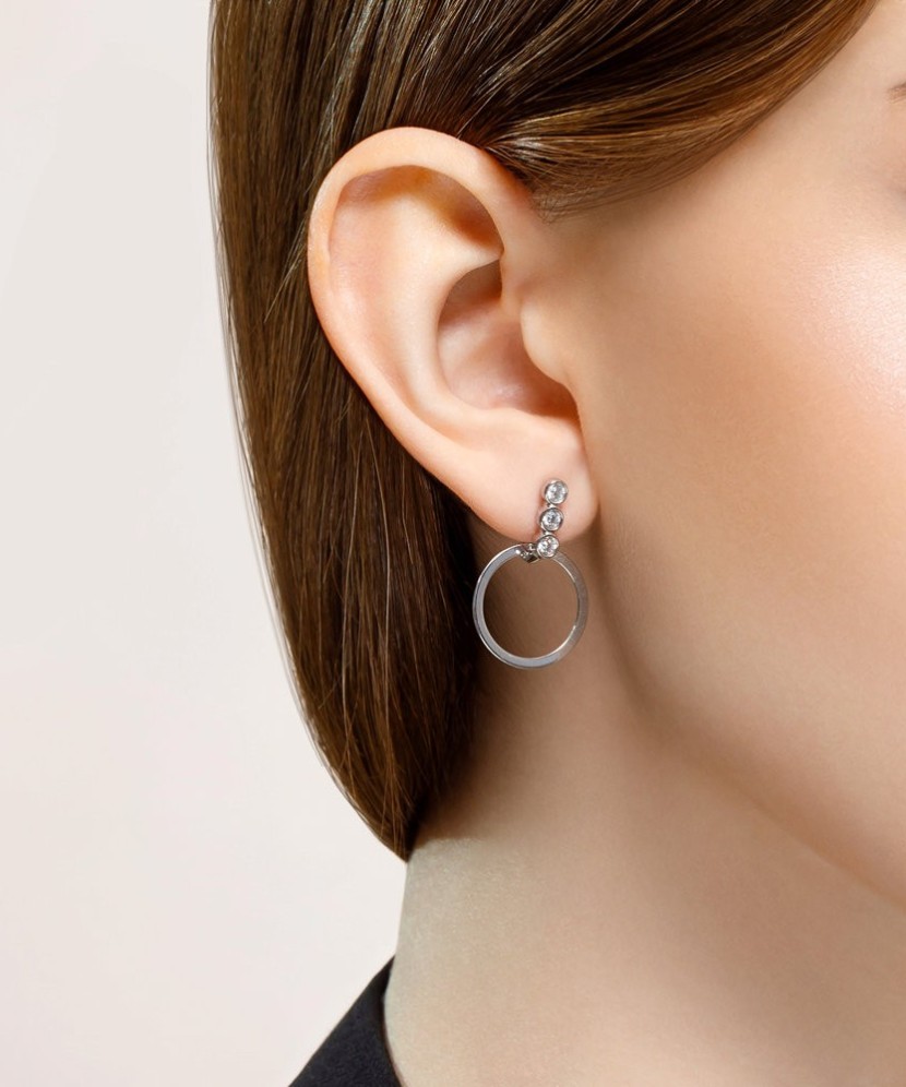 Sudraba auskari ar cirkonijiem - Sudraba Auskari - Goldinga