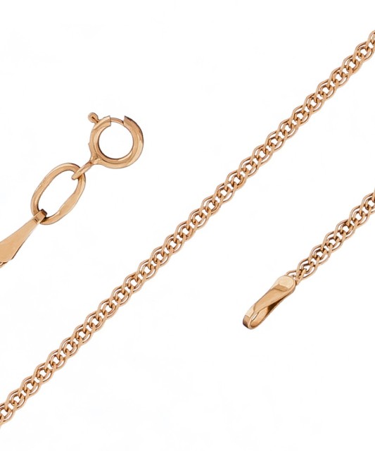 Zelta ķēdīte "Mona Liza", 2 mm - Zelta ķēdītes - Goldinga