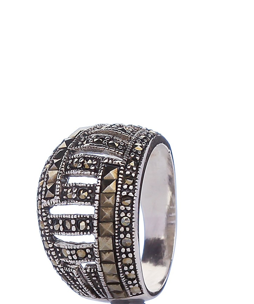 Sudraba gredzens ar markazītiem - Sidabriniai žiedai - Goldinga