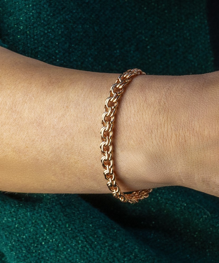 Zelta rokassprādze "Bismark" - Zelta rokassprādzes - Goldinga