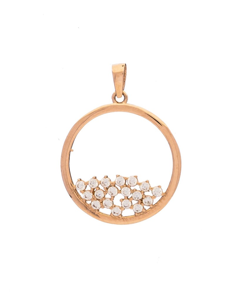 Zelta piekariņš ar cirkonijiem - Zelta Kuloni - Goldinga