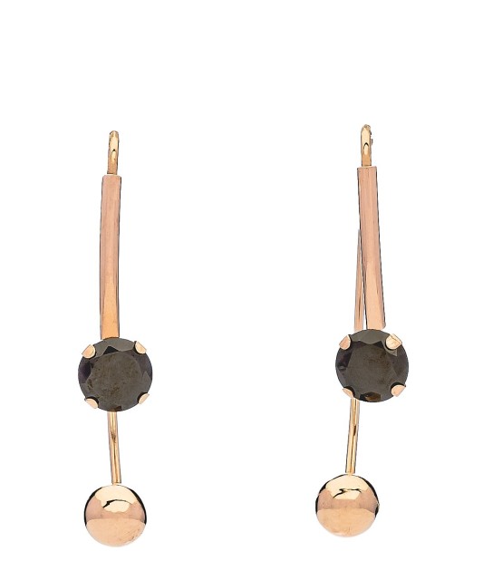 Zelta auskari ar cirkonijiem - Zelta Auskari - Goldinga