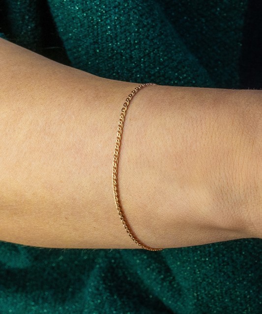 Zelta rokassprādze "Mona Liza" - Zelta rokassprādzes - Goldinga