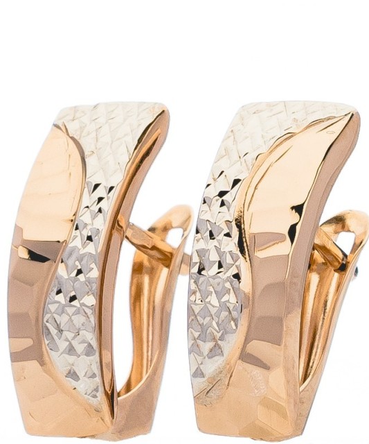 Золотые серьги