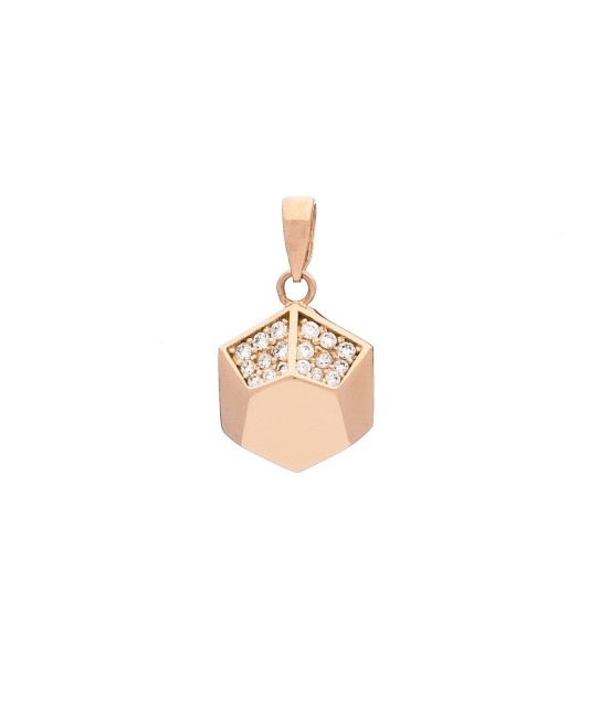 Zelta piekariņš ar cirkonijiem - Zelta Kuloni - Goldinga