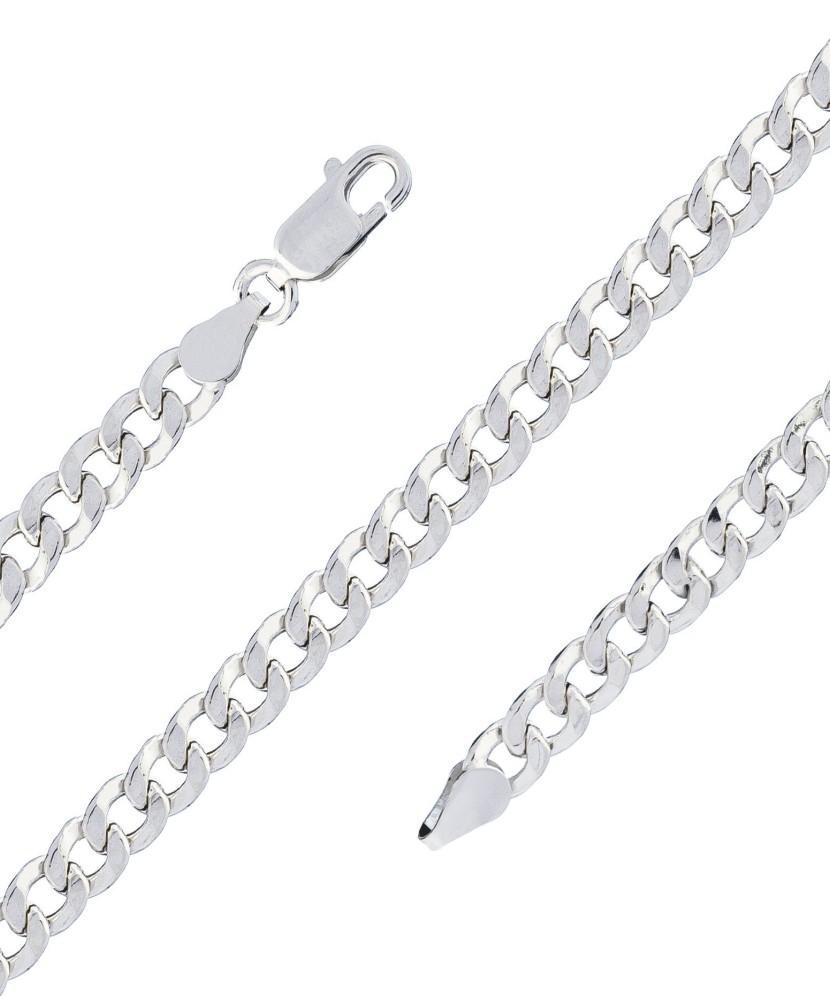 Sudraba rokassprādze "Curb" - sudraba rokassprādzes - Goldinga